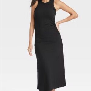 NWT- Women's Rib Knit Midi Bodycon Dress - A New Day
